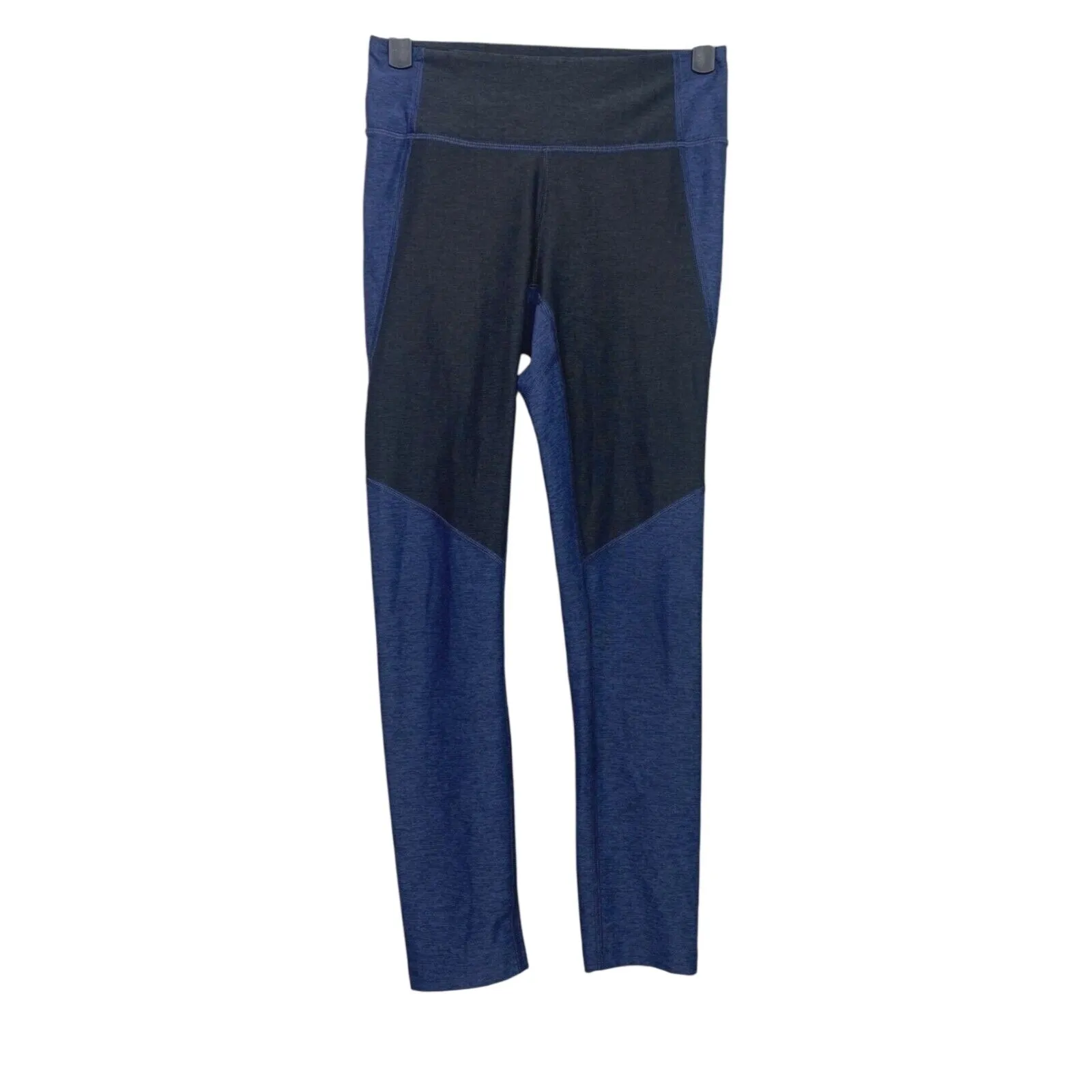 NWOT Outdoor Voices Athletic Two Tone Ankle Legging Inside Pocket XS Blue Black - Image 2