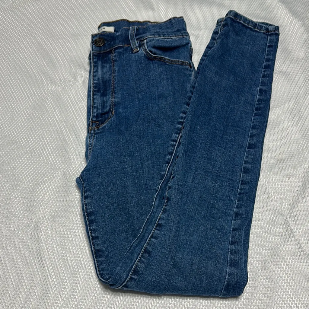 PacSun Blue Skinny Jeans Classic Denim Style - Image 8