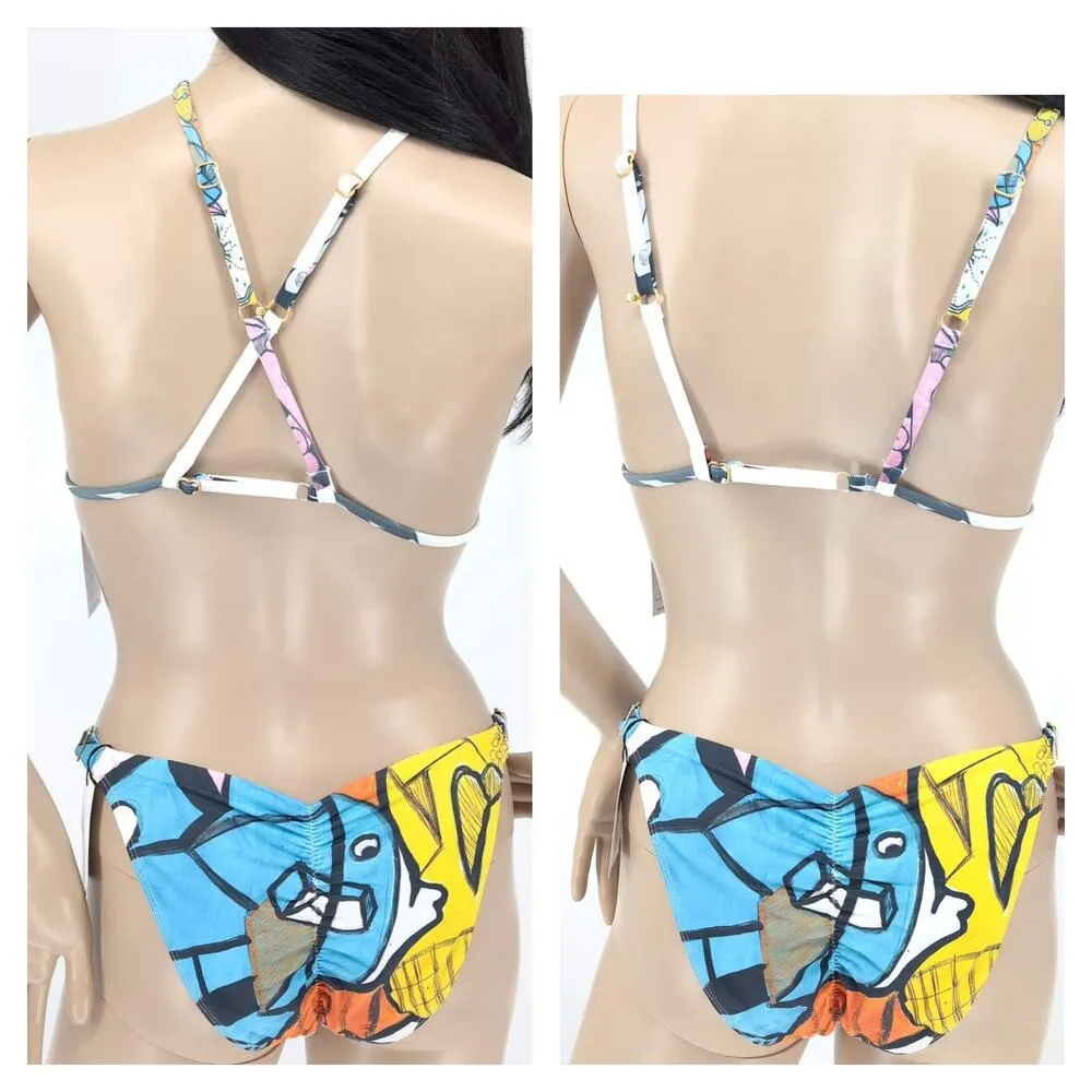 Swiminista Art Toss Sexy Top & Opera House Wise Bottoms 2 pc Set - Image 5