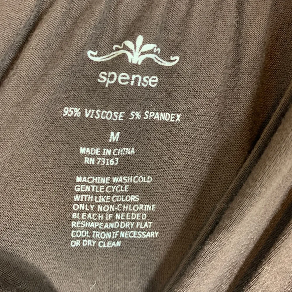 Spense Women's Dress Brown Medium Empire Waist Vneck Viscose Cap Sleeve - Image 9