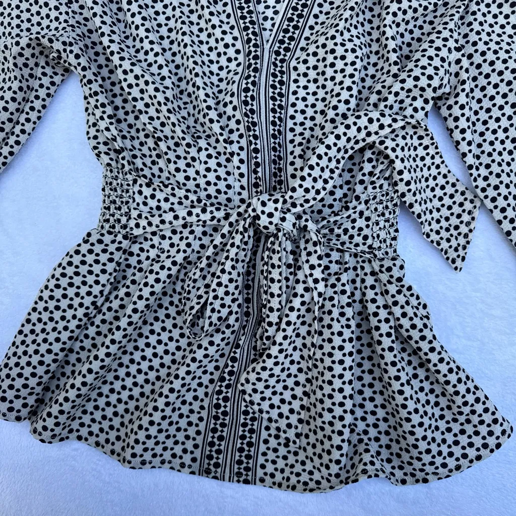 MAX STUDIO  women’s black and white sleeve 3/4 size XL - Image 5