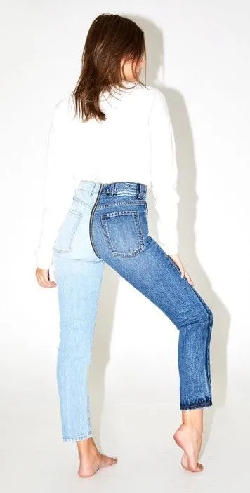 Revice Denim Ying-Yang Crops / Tokyo Wash - Image 2