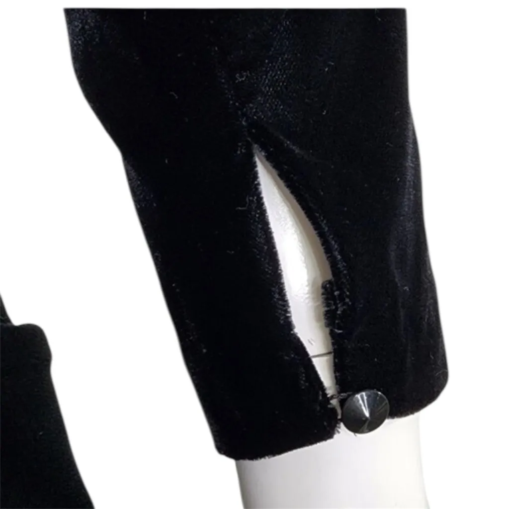 Vintage 1980’s Maggy London velvet pencil dress - Image 5