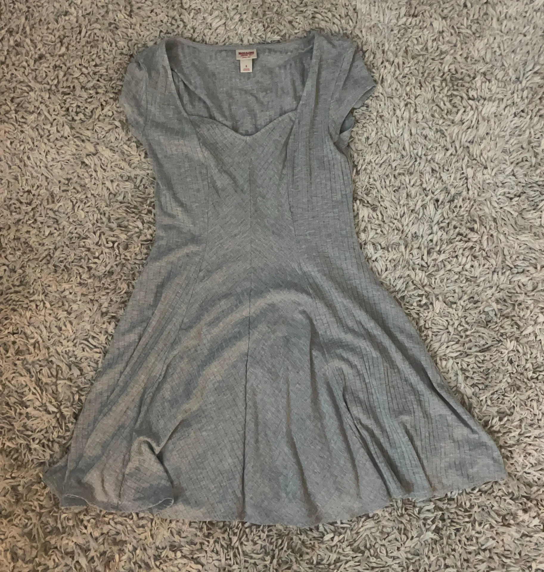 Grey Skater Dress - Image 2