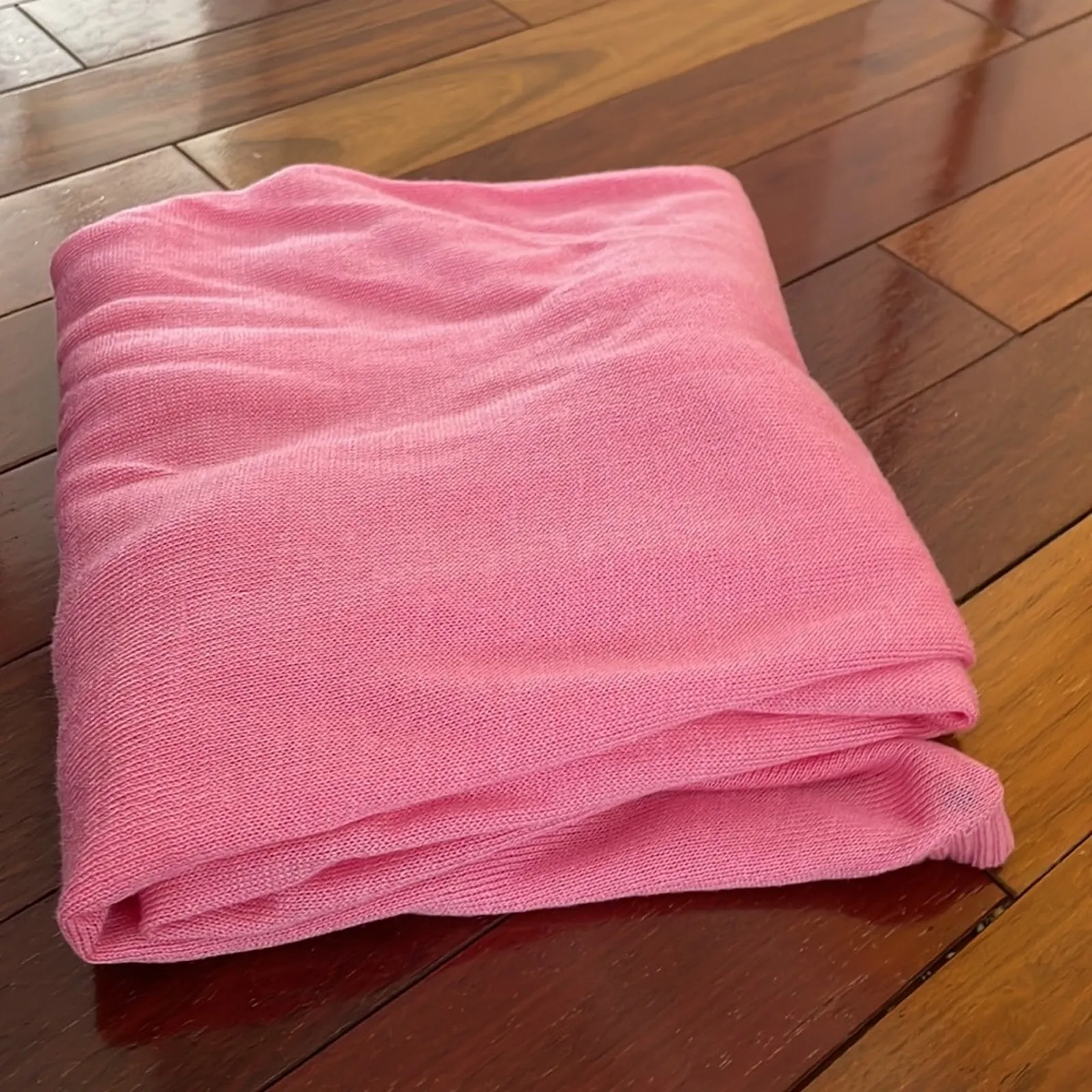 NEW H&M Bubblegum Pink Long Sleeve Sweater Lightweight XS Slits Tunic Soft Girl - Image 3