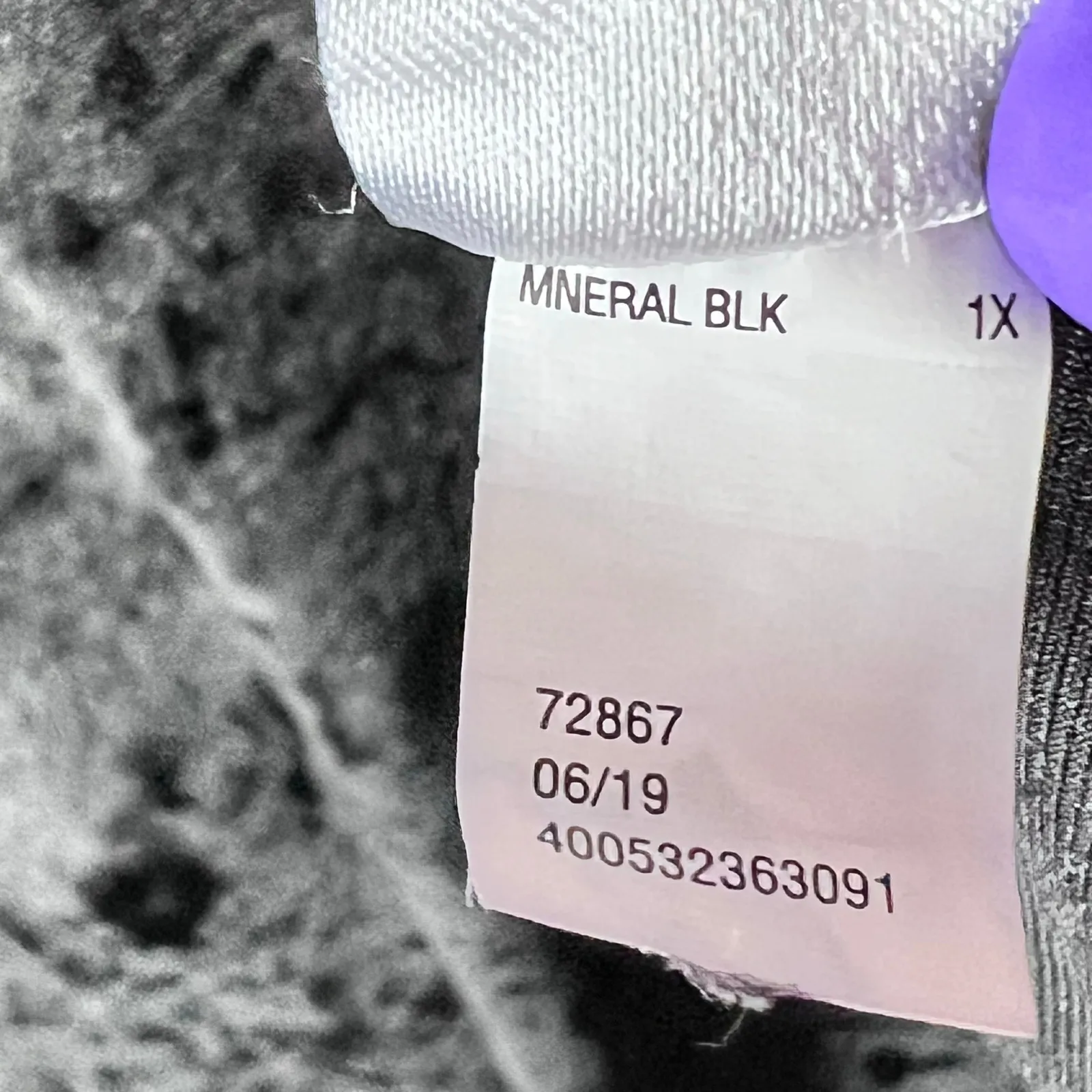 Evri Tee Top Womens 1X Black Crushed Velvet Short Sleeve Shirt Casual Whimsygoth - Image 13