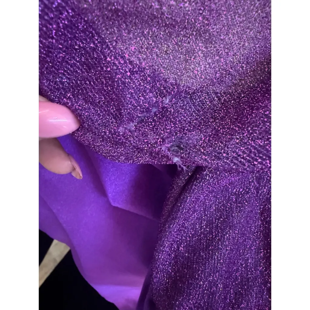 Women's BAOBAB Ola Maxi Purple Lavender Strapless Cutout Maxi Dress M Size M - Image 4