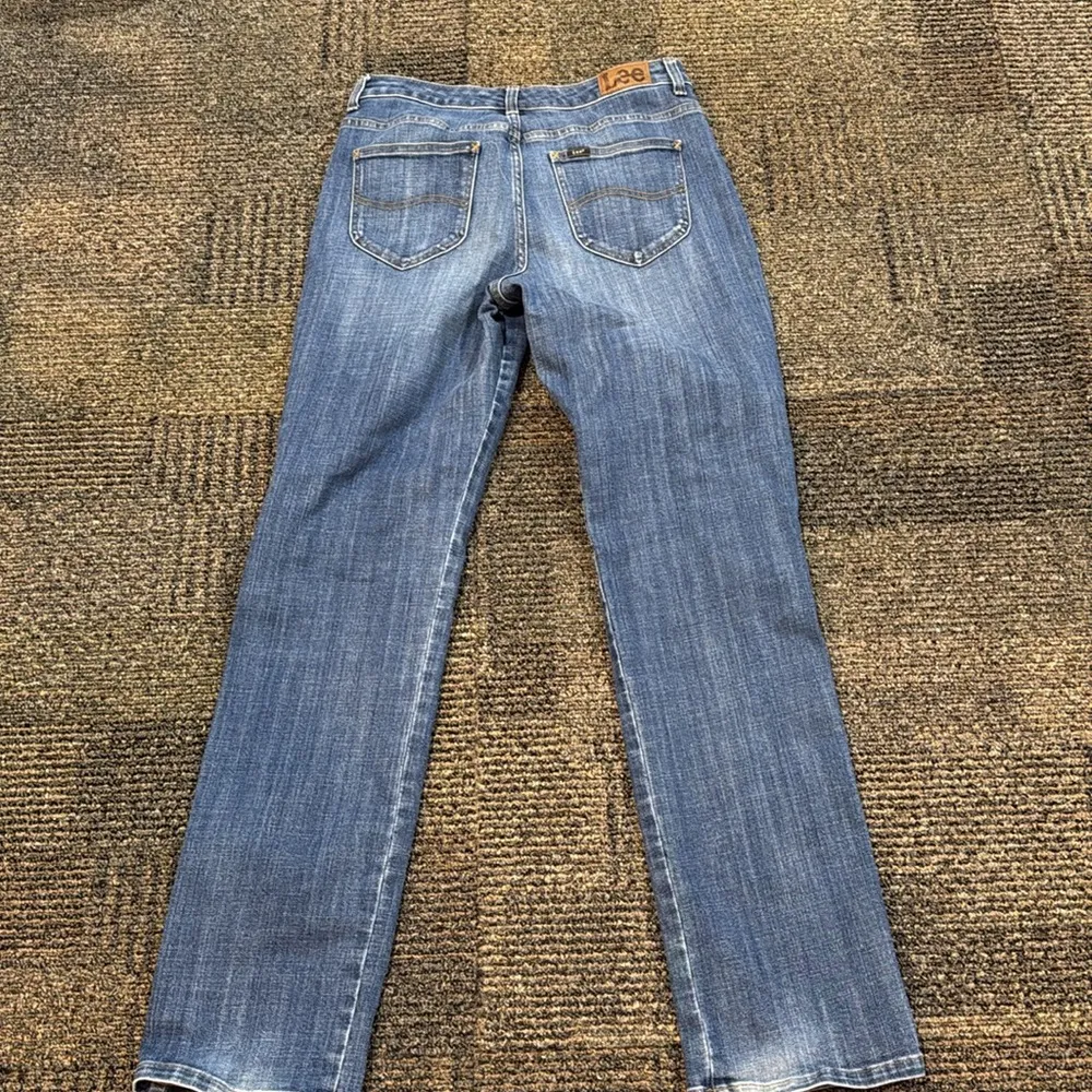 Women’s Lee 10 Long relaxed Fit Straight Leg High Rise Jeans - Image 6