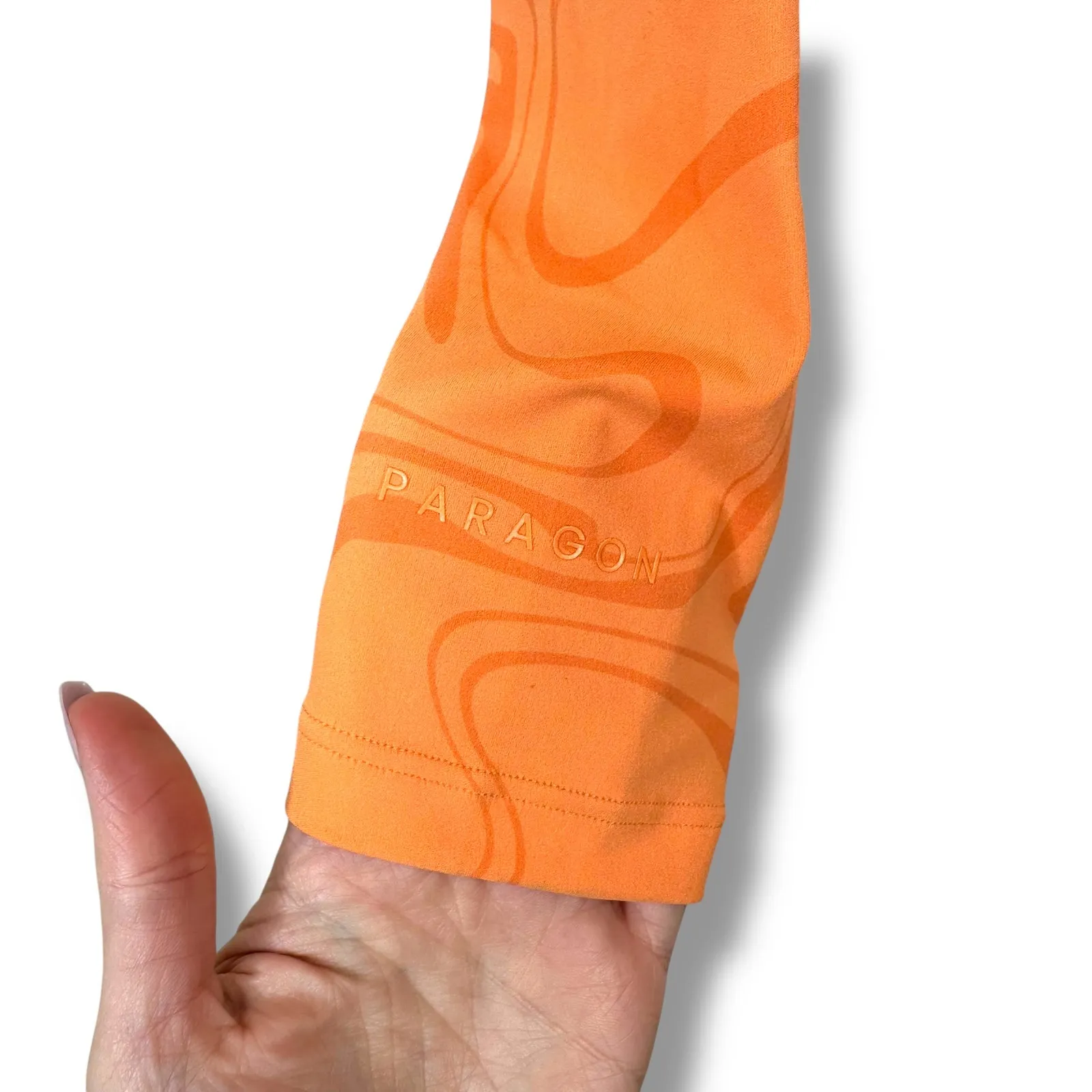 Paragon Fitwear Creamsicle RecStretch DesB Infinite Reversible Long Sleeve Bra - Image 6