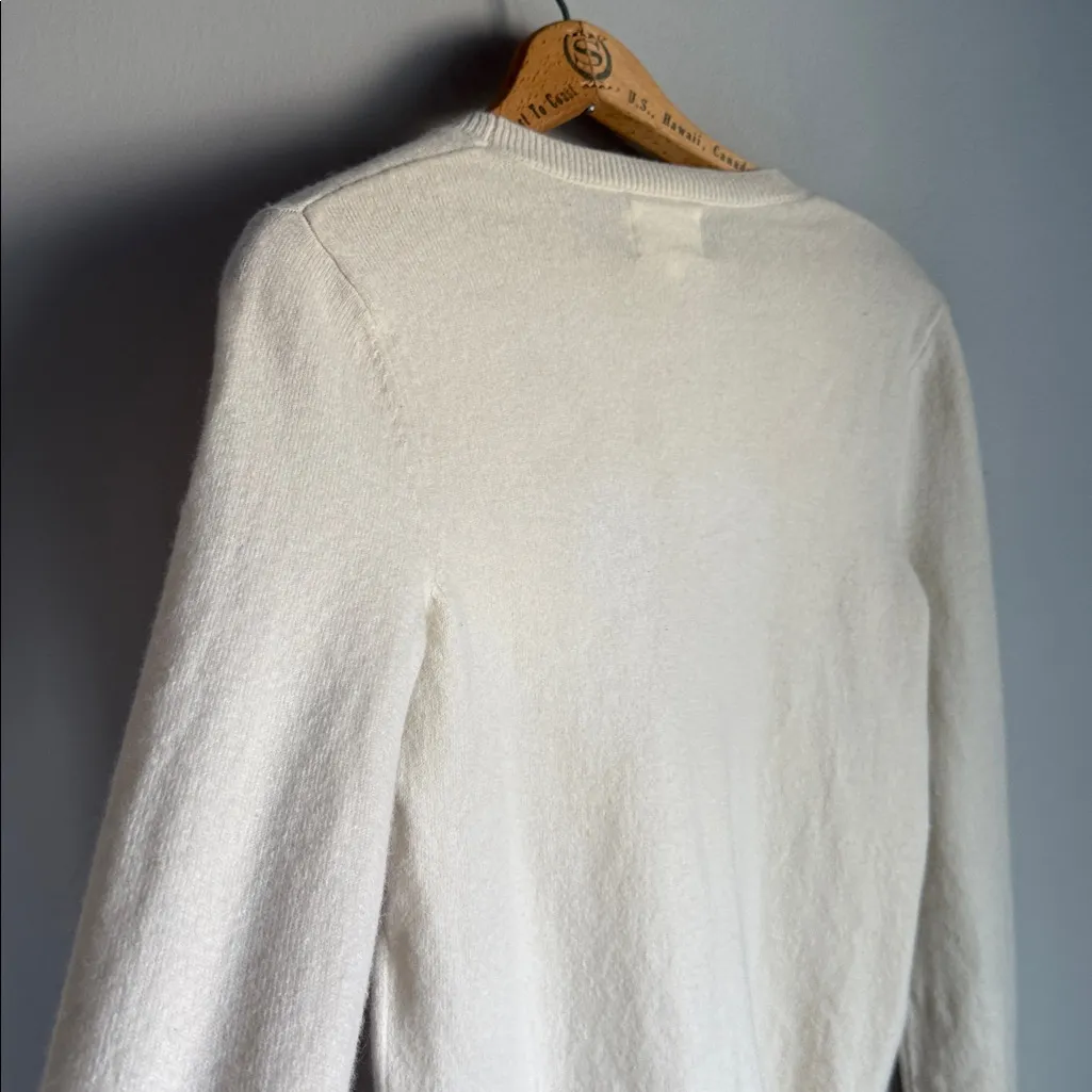 Sézane Andreas Jumper in ecru wool and cashmere XS - Image 13