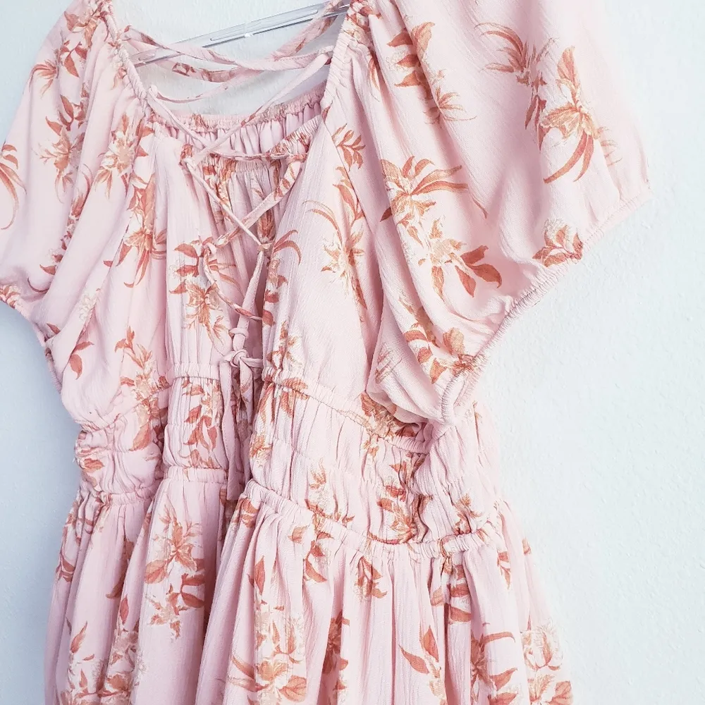 Torrid Crinkle Gauze Cris Cross Back Top - Image 7