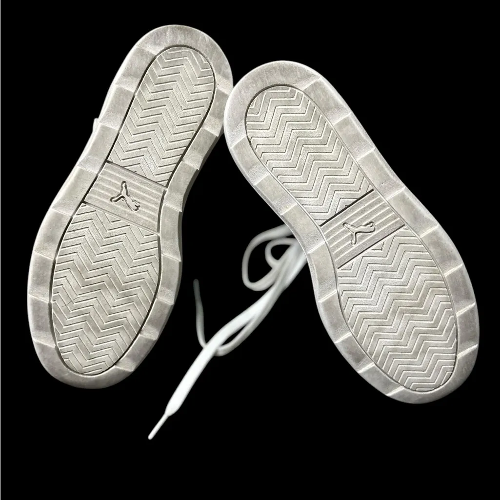 🌟Puma Karmen Rebelle Mid Women's Platform‎ Sneakers, Size 6 blue, white, black - Image 10