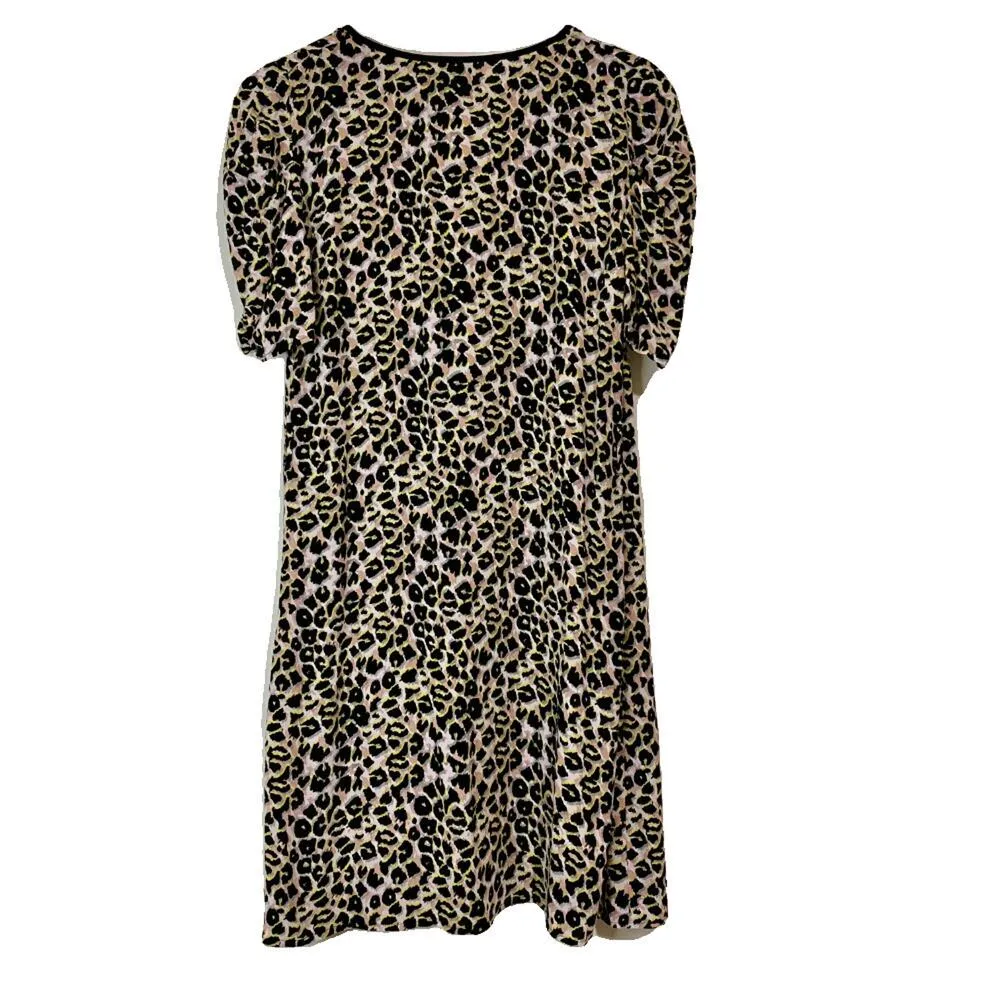 Topshop Women’s Kimono Animal Print Dress Multicolor Size 4 EUC - Image 11