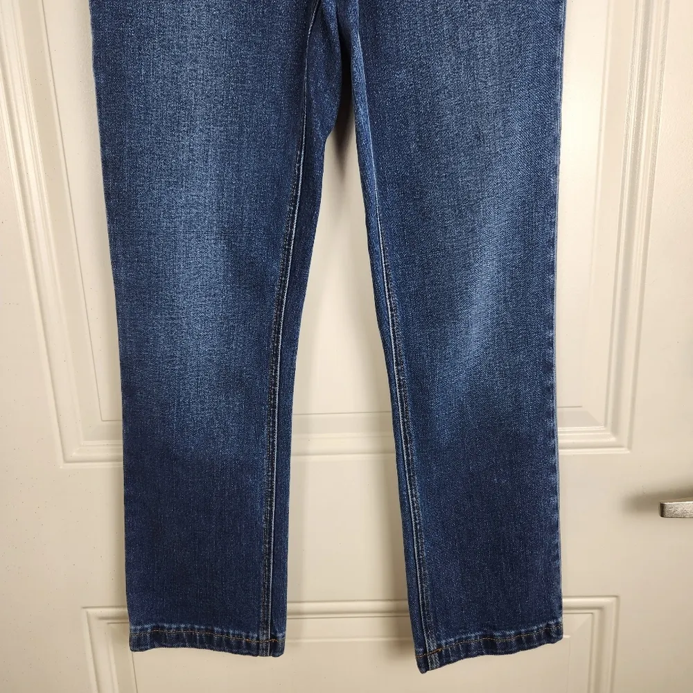 J. Crew Womens Jeans Billie Demi Boot Crop Blue Size 27 - Image 3