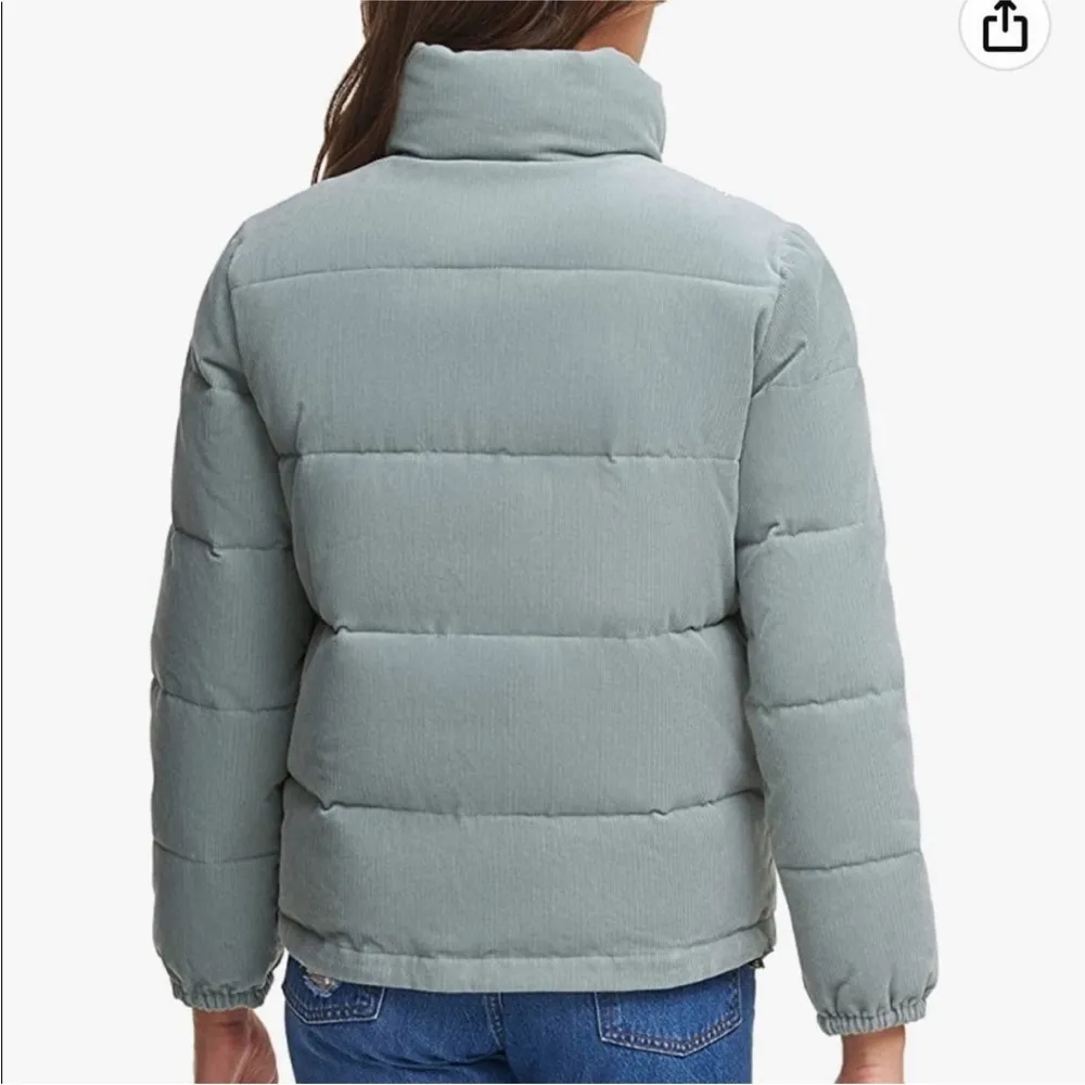 Levi’s Zoe‎ Corduroy Puffer Jacket in Mint Size Extra Large - Image 2