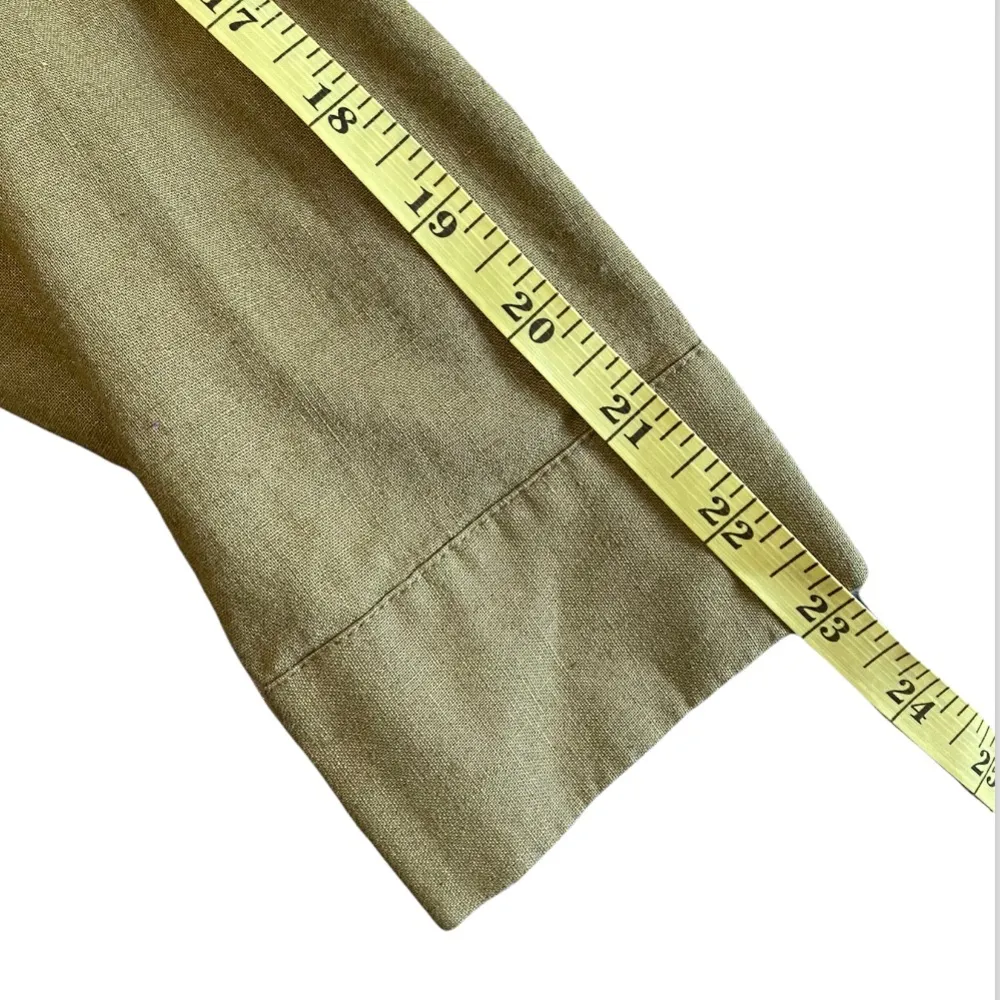 Chaser Long Sleeve Button Down Shirt in Sage Size XS - Image 6