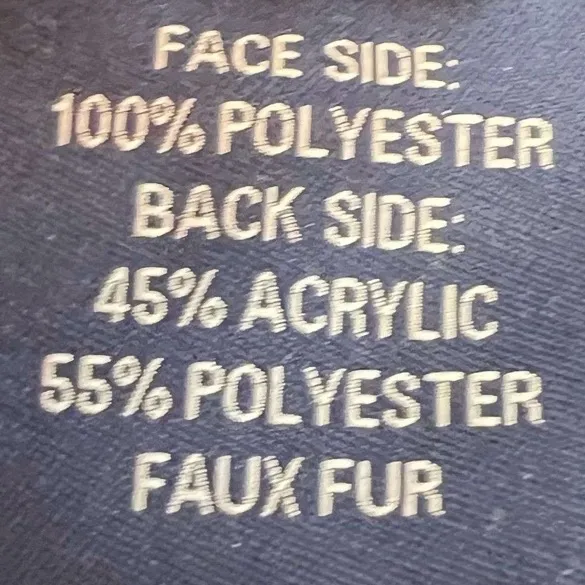 Chap EUC Faux Fur Trim Vest - Image 5