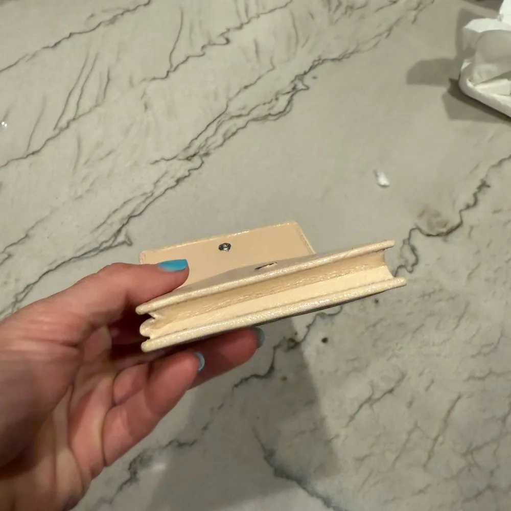 Christian Dior 2000s Paris Monogram Embroidered Floral Wallet Cardholder - Image 9