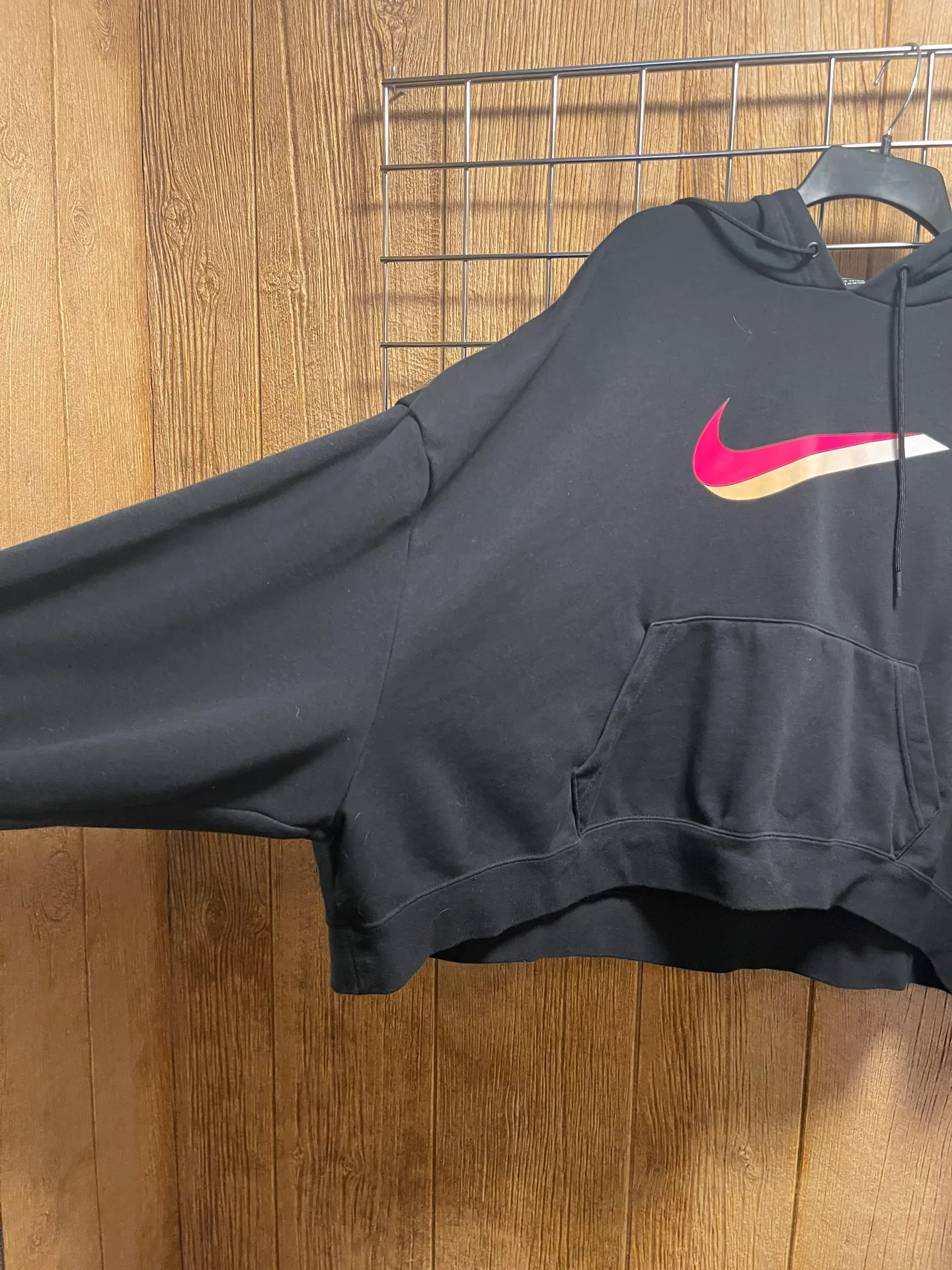 Nike Cropped Hoodie - Image 4