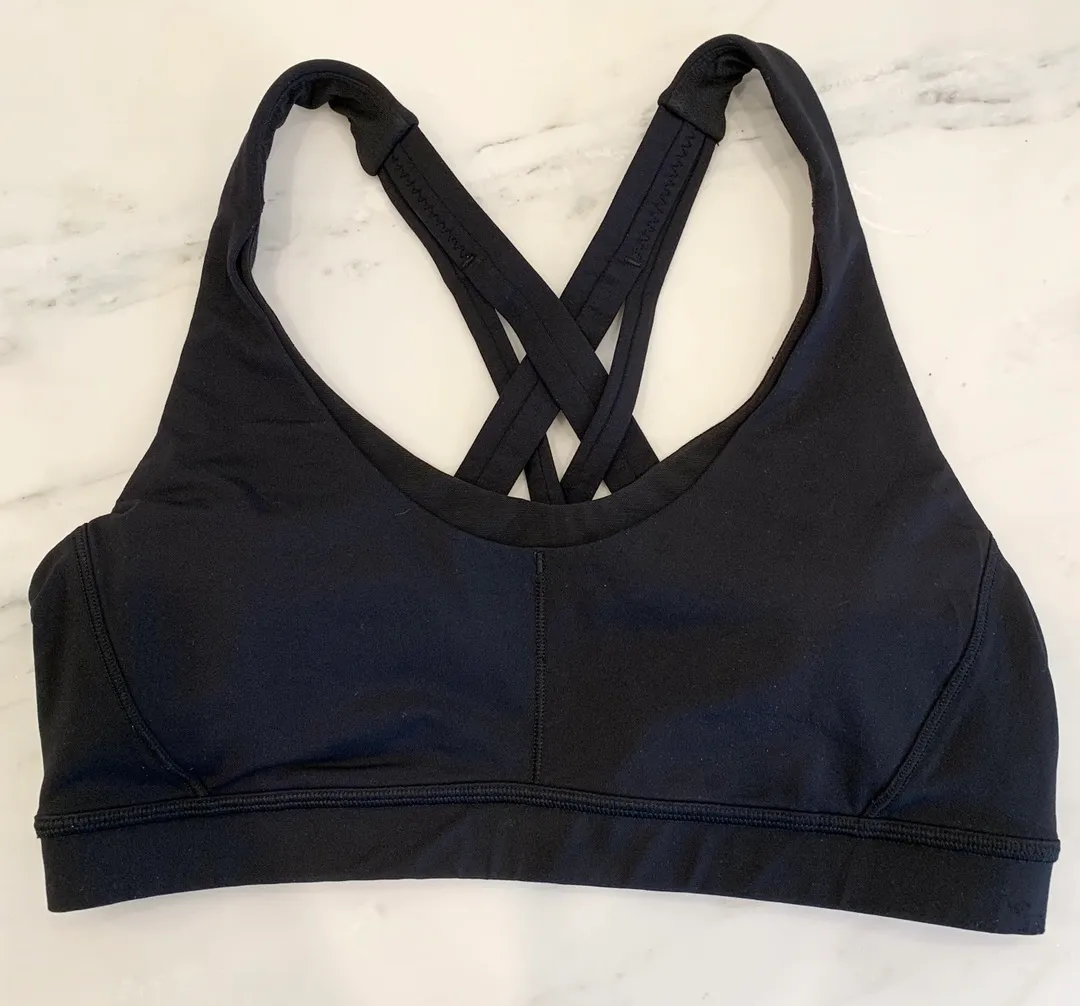 Lululemon Sport Bra With Pockets - Image 4