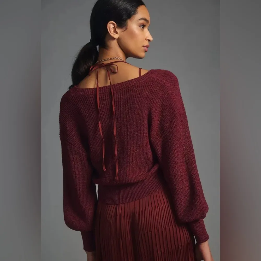 Anthropologie Current Air Pullover Sweater Size S. B21 - Image 4