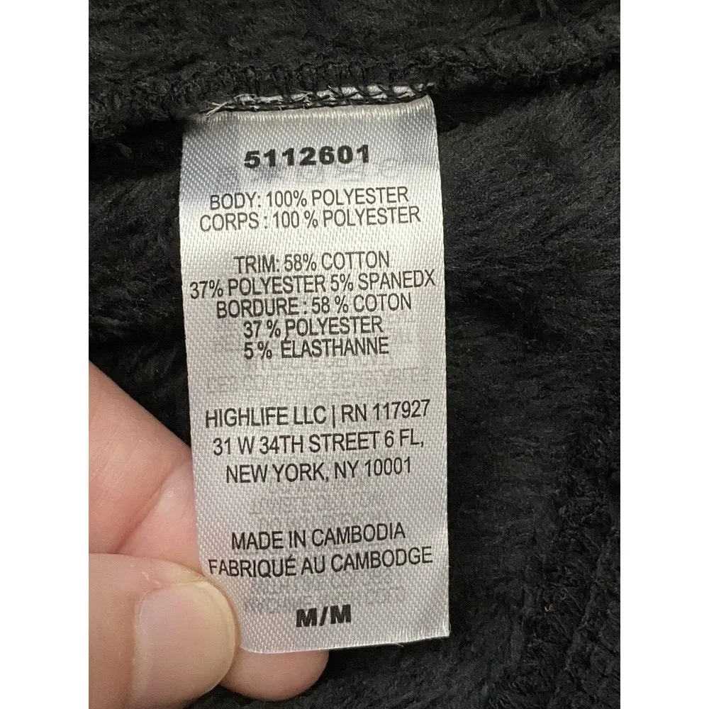 Gaiam Soft Fuzzy Velour Oversized Long Sleeve Sweatshirt - Image 6