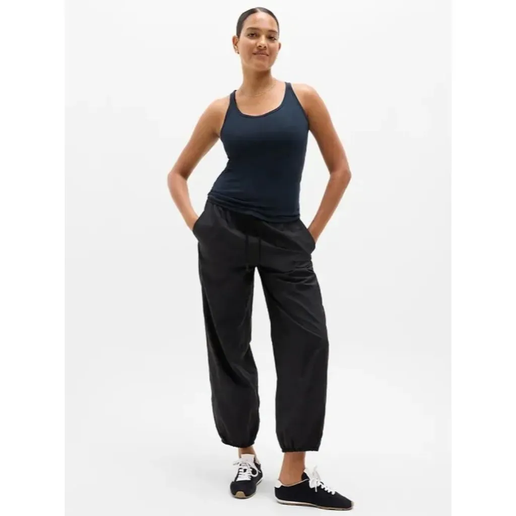 New Athleta M With Ease Cut Out Tank Eclipse Navy Blue Medium - Image 4