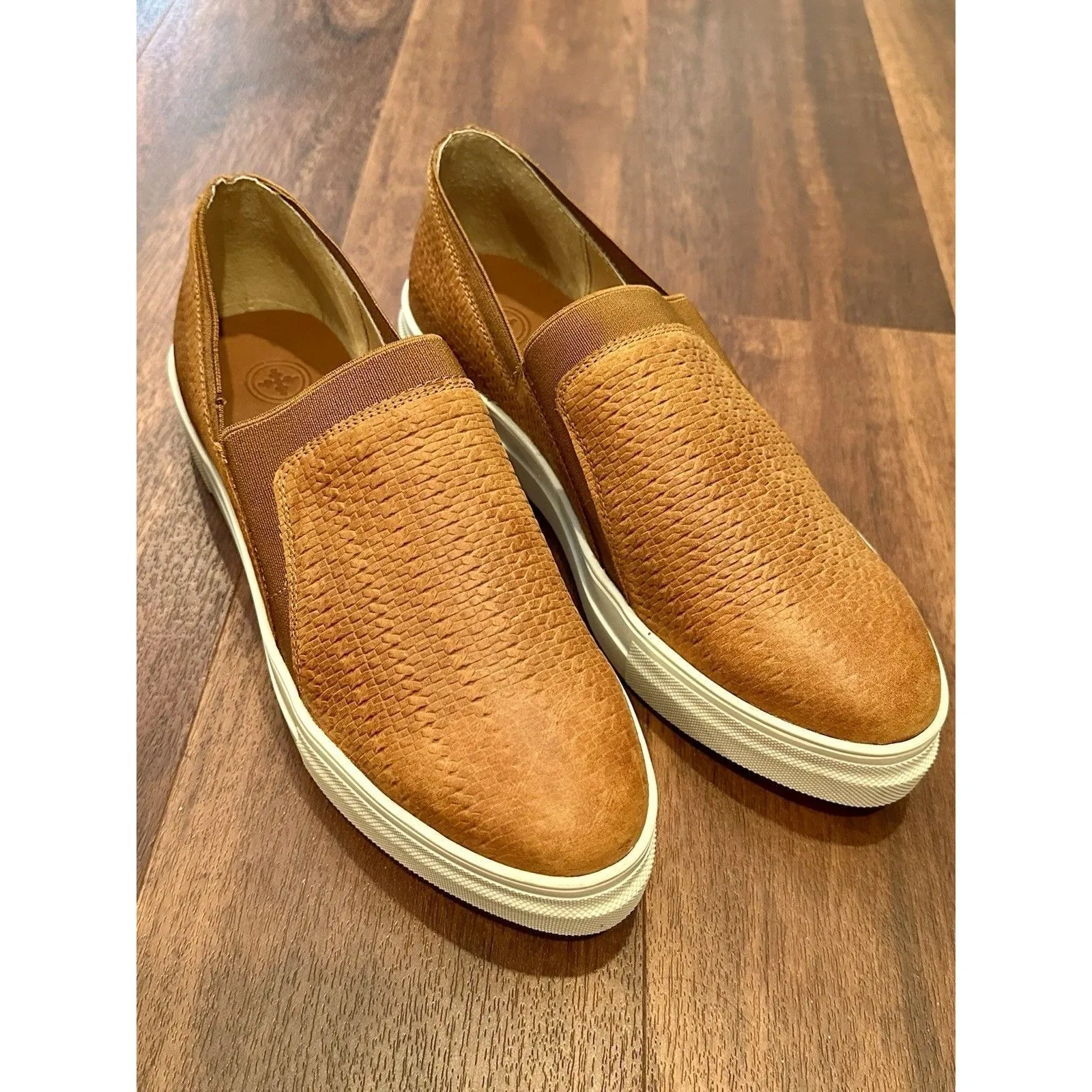 Charleston Shoe Company Cali Slide Loafer in Brown Leather Size 11 EEUC!!! - Image 2