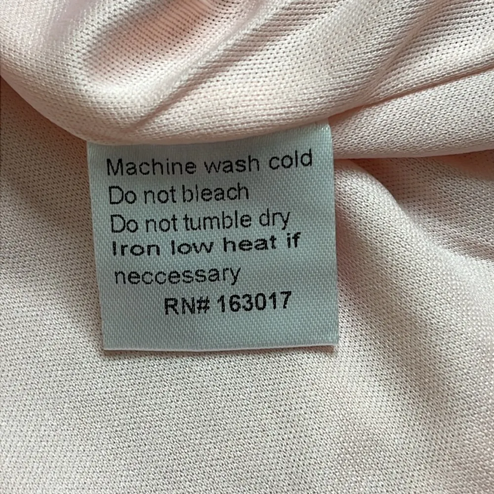 Princess Polly Cottage Hill Light Pink Faux wrap ruffle Mini Dress, size 0 - Image 10