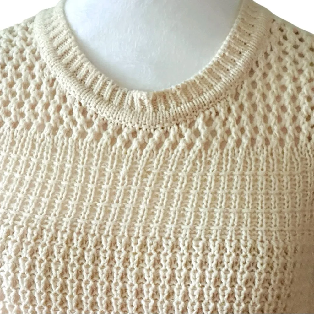 Universal Thread Ivory Knit Sweater large - Image 3