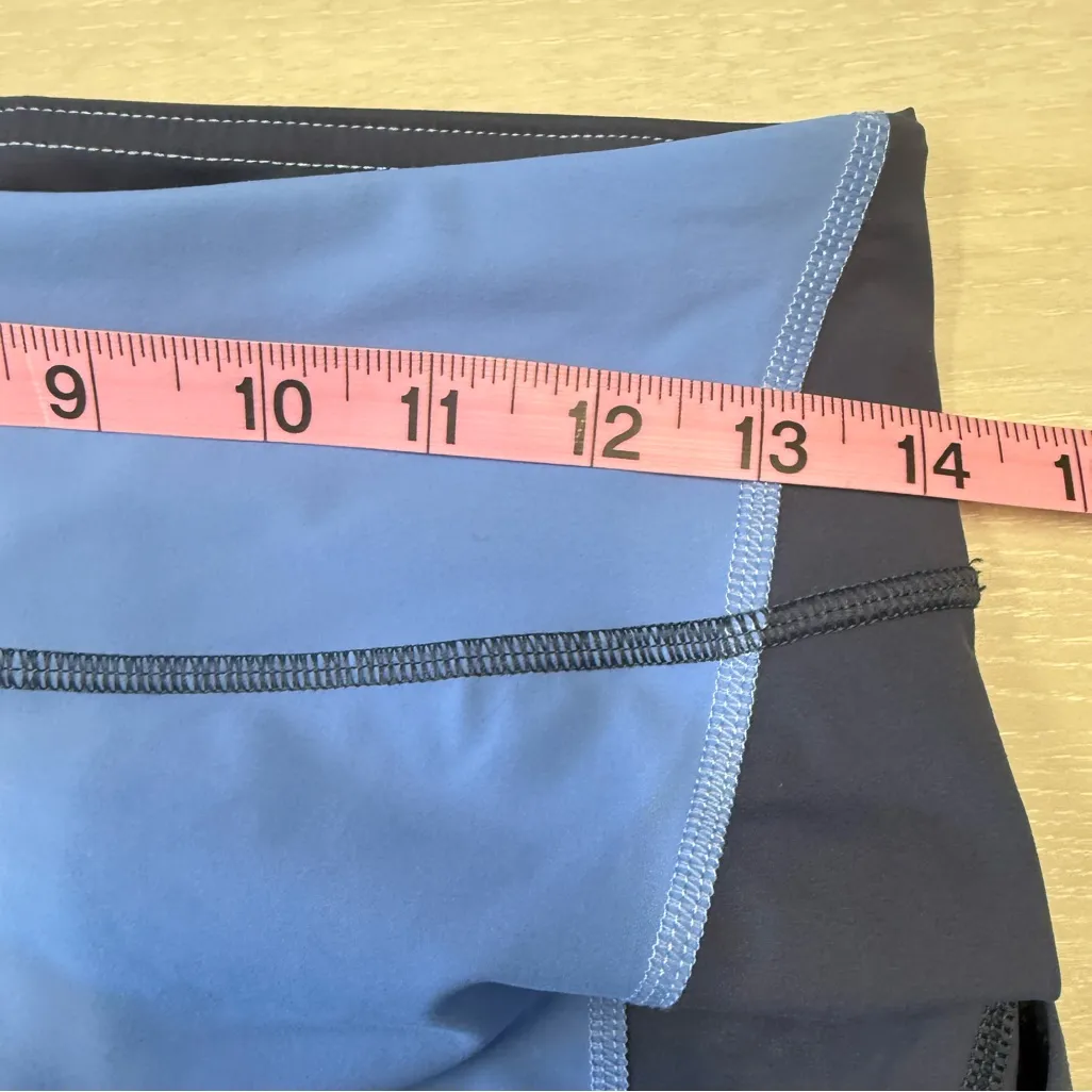 Outdoor Voices Women Sz Medium Zoom 7/8‎ Leggings Bluebonnet/Dark Sky/Dusty Blue - Image 7