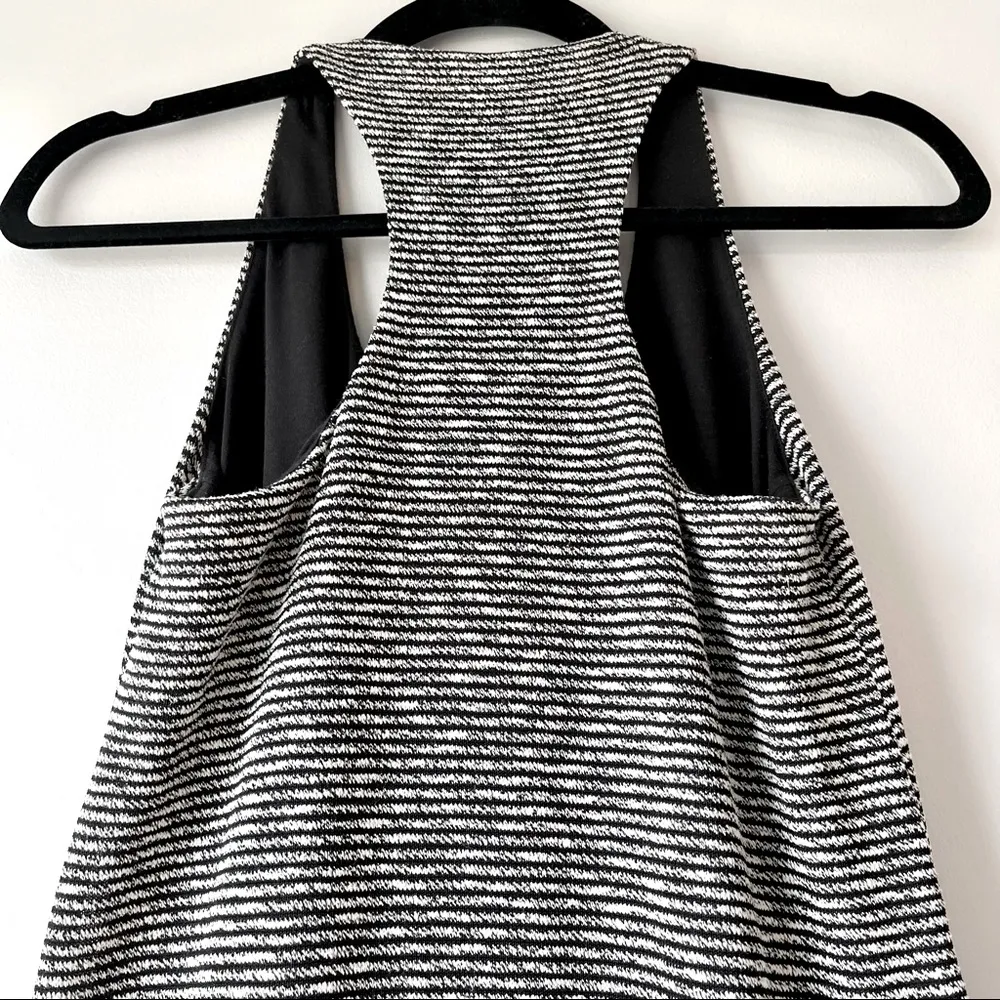 Banana Republic Black & White Striped Knit Maxi Dress XS - Image 7