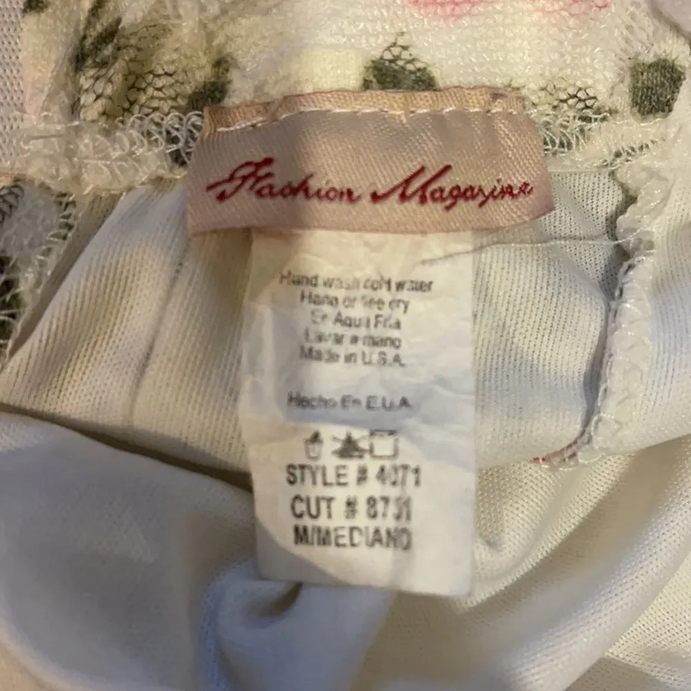 Fashion Magazine Strapless Asymmetrical Dress Jr M - Image 15