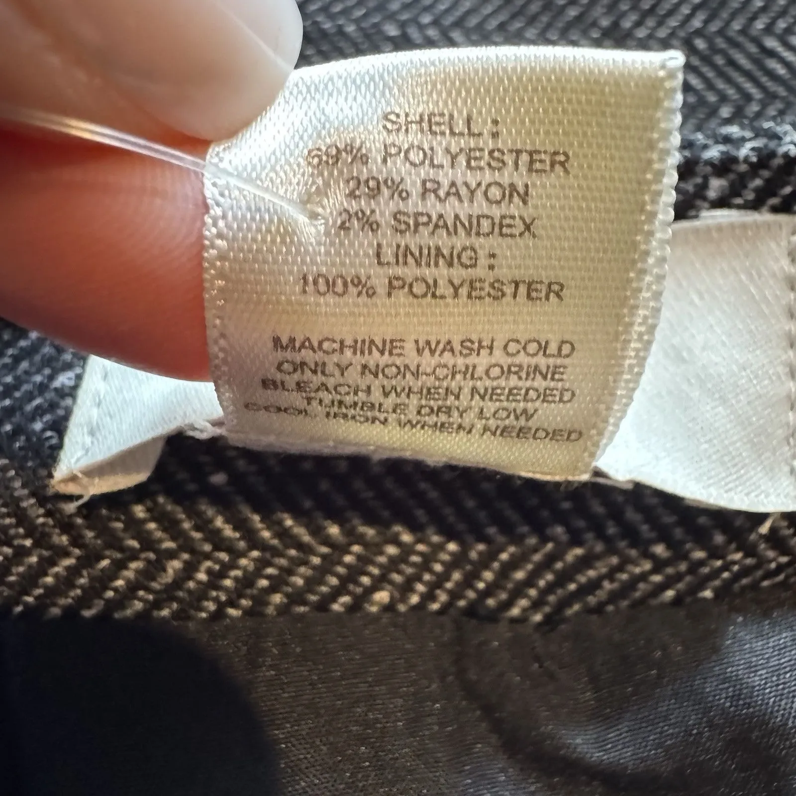 NWT Loft Pencil Skirt Womens Size 10 Brown Tweed Straight Lined NWT - Image 10