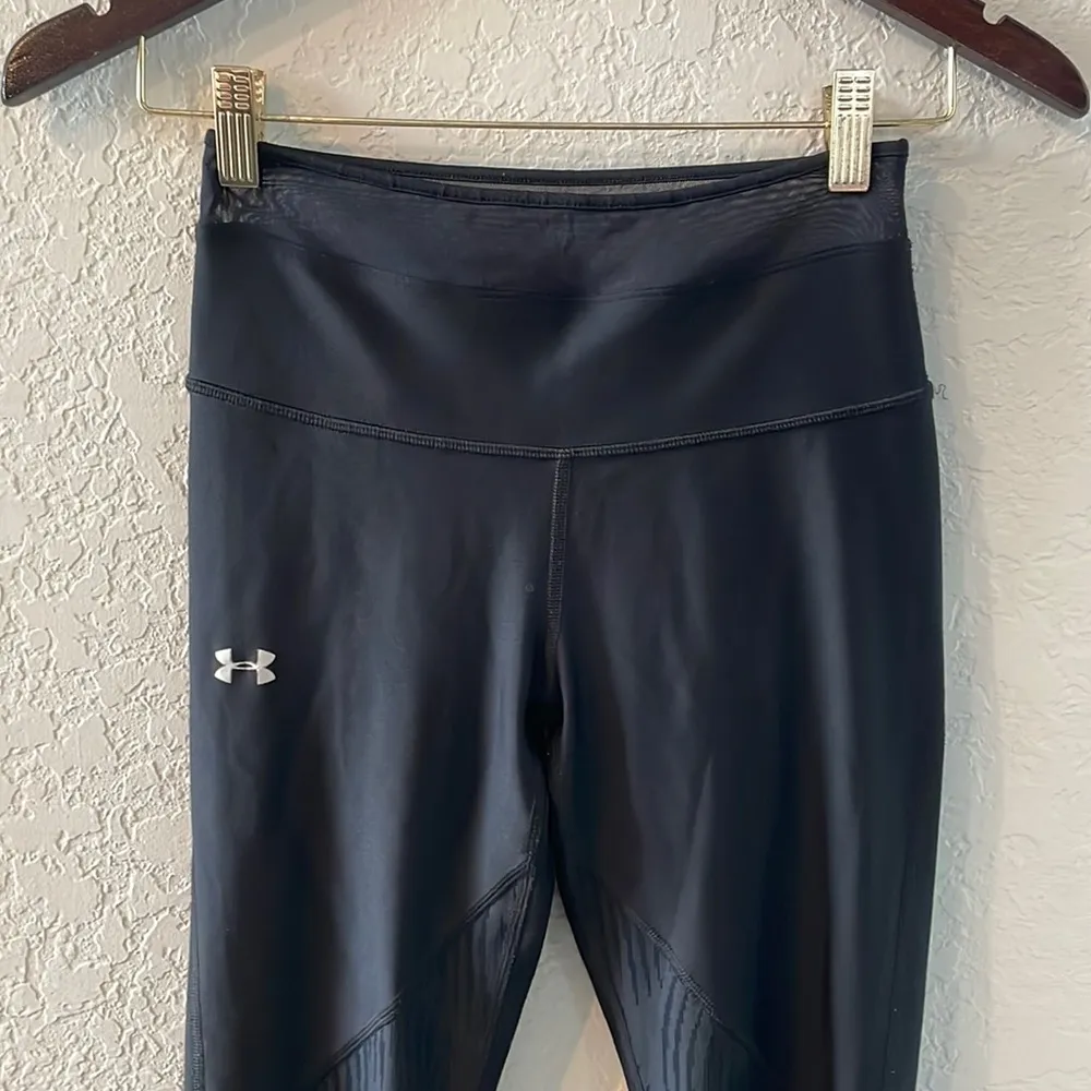 Under Armour Women’s Classic Compression Dri Fit High Rise Leggings Size Small - Image 4