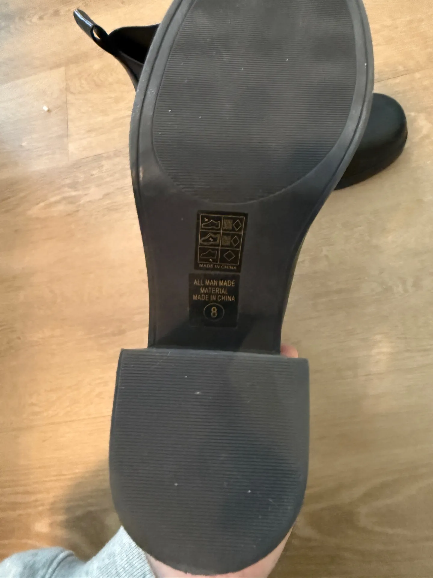 Black platform low boots 8 - Image 3