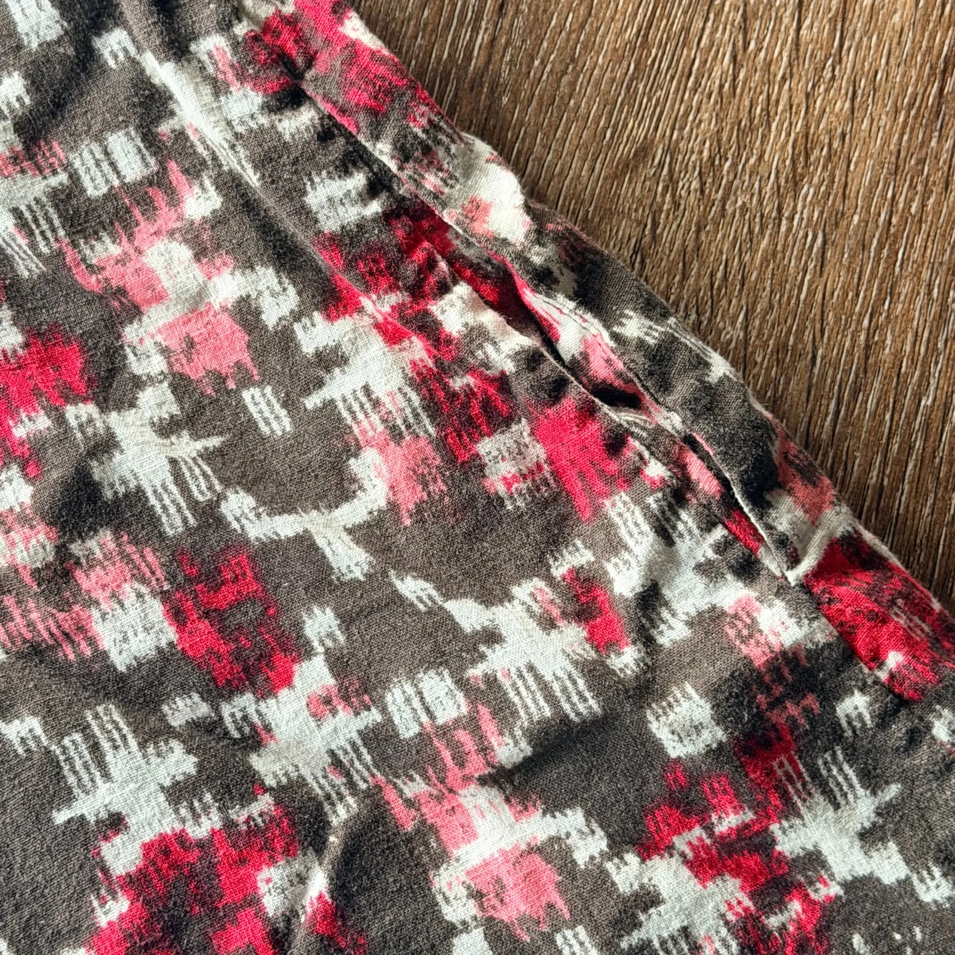 Patagonia W's Summertime Dress Organic Cotton Hemp Blend Odalisque Silt Print - Image 4