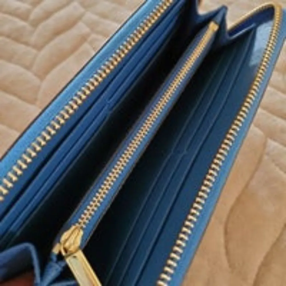 🌺HOSTPICK🌺TORY BURCH EMERSON IRIS LEATHER WALLET - Image 5