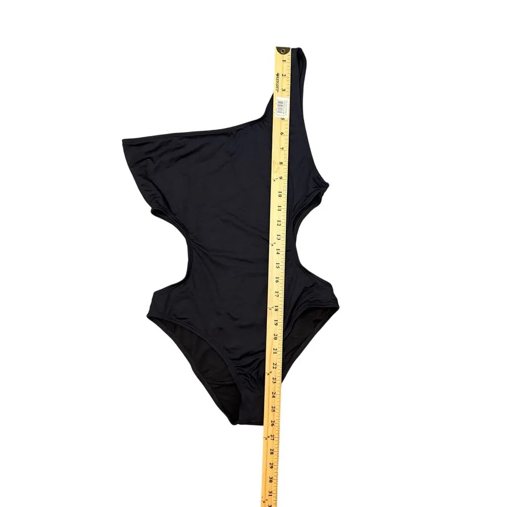 Brand New Frederick's of Hollywood Women's Size Large Black One Piece Body Suit - Image 5