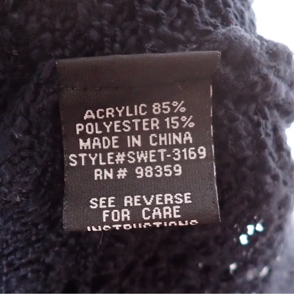 Maddison Navy Sweater Vest Size M Blue Size M - Image 4