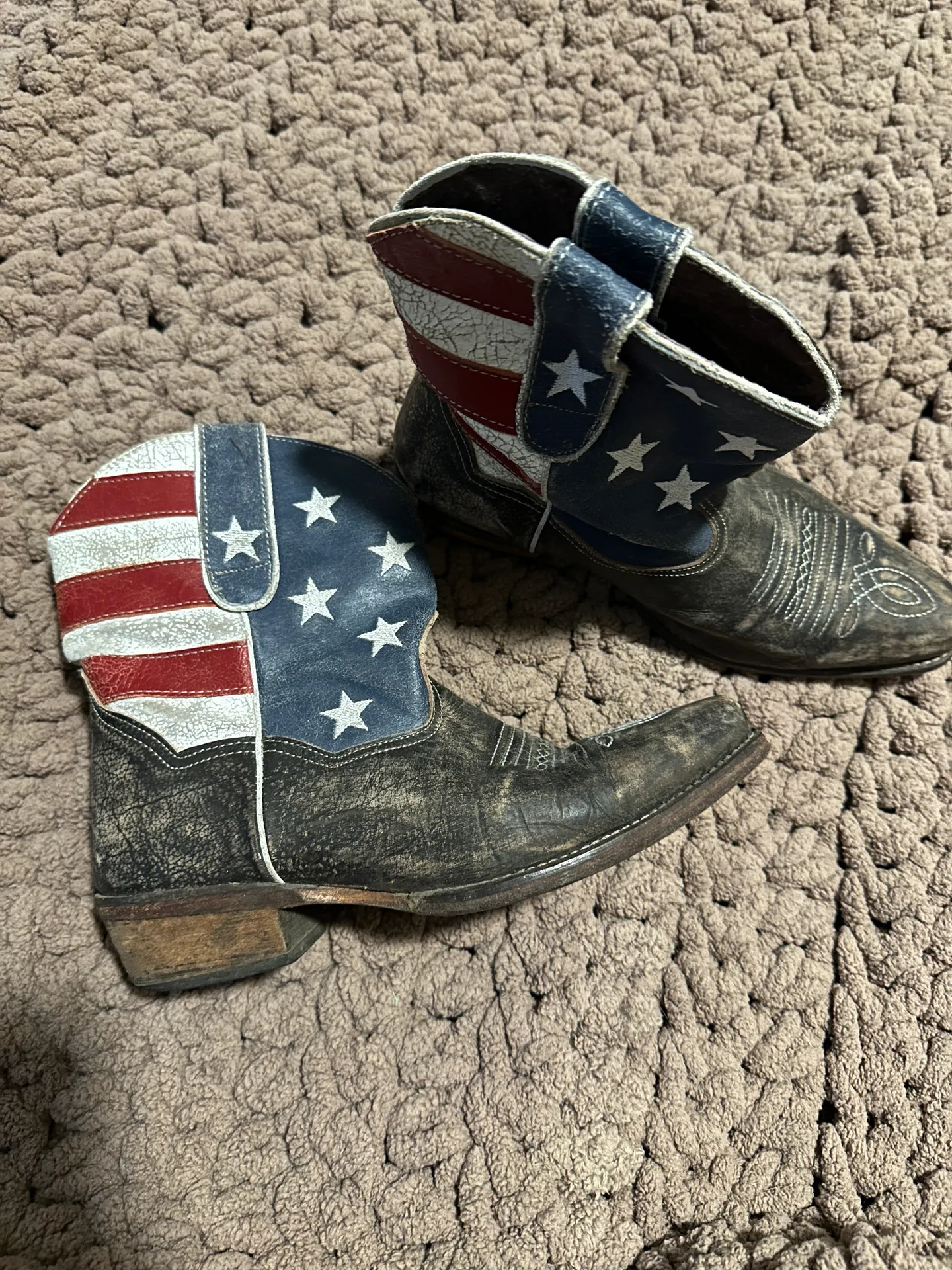 roper americana short boots Multiple Size 7.5 - Image 2