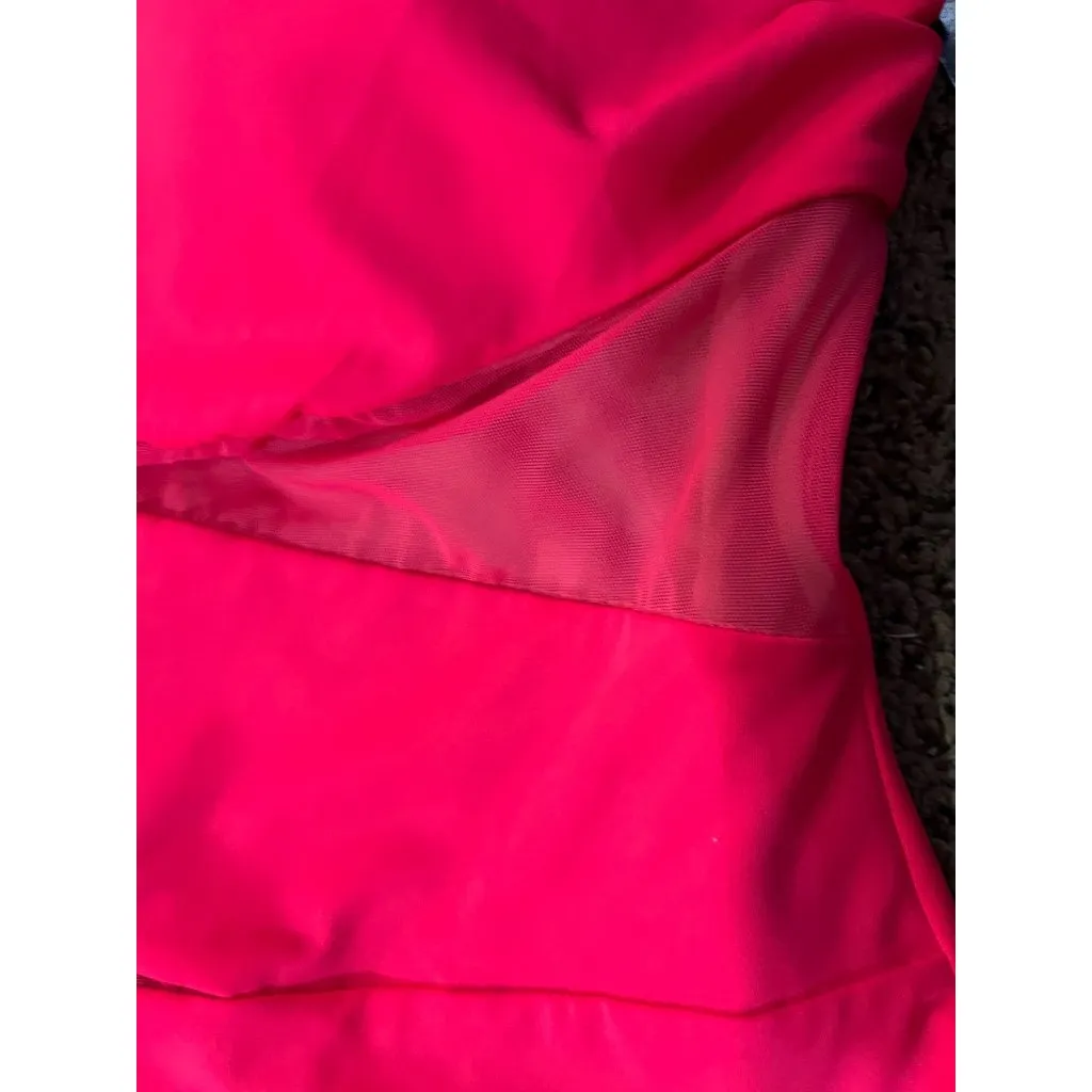 Swimsuits for All One Piece Womens 18 NEW No Tags Bright Pink 66 - Image 14