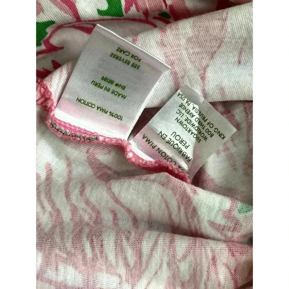 Lilly Pulitzer Palmetto Pink‎ Colony Flamingo Dress XS - Image 5