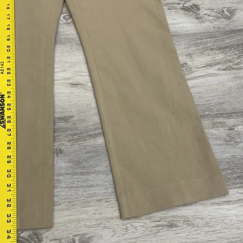 Tan Stretchy Thick Material Leggings Size MT - Image 7