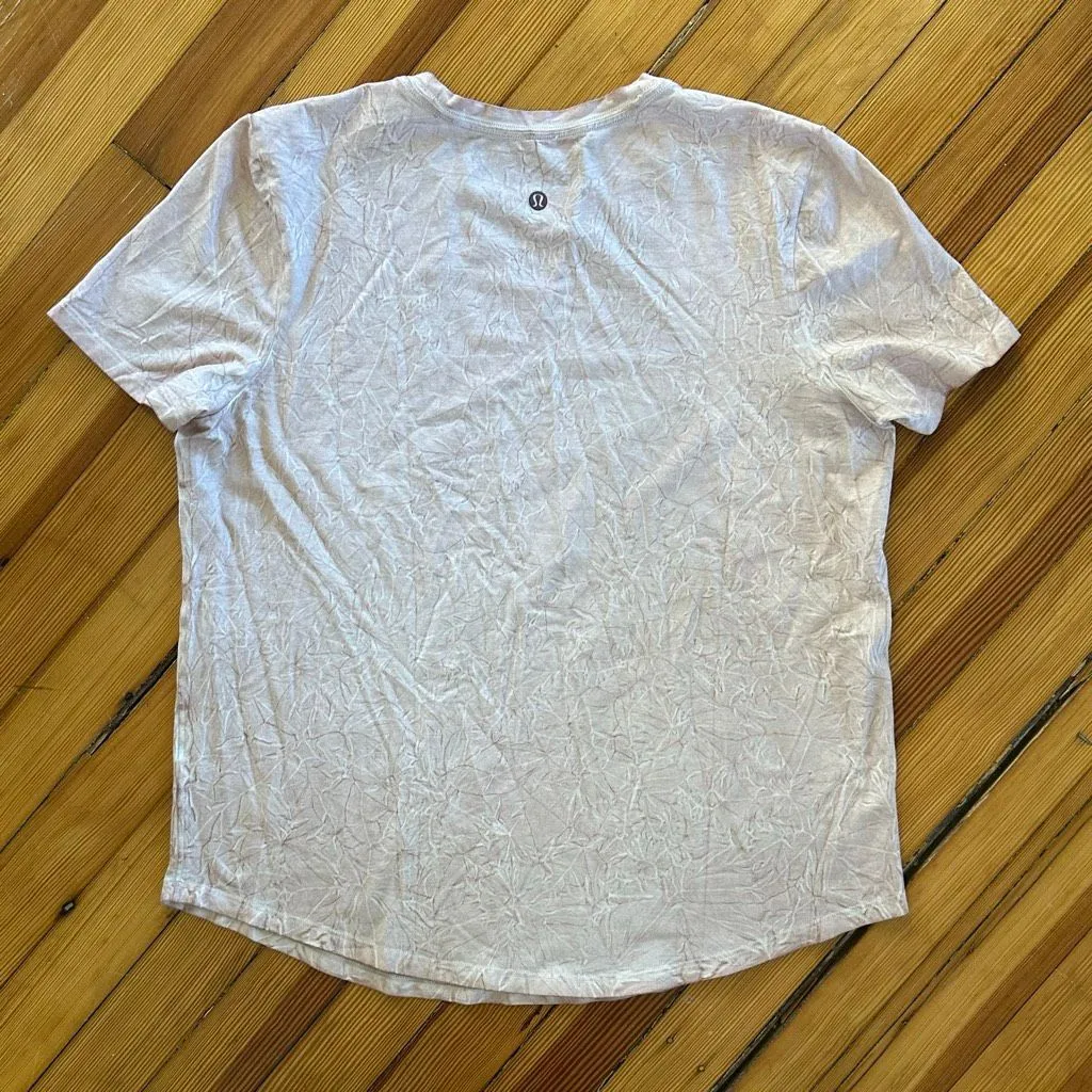 Lululemon Love Crew T-Shirt in Summit Wash Smoky Topaz Size 10 - Image 4