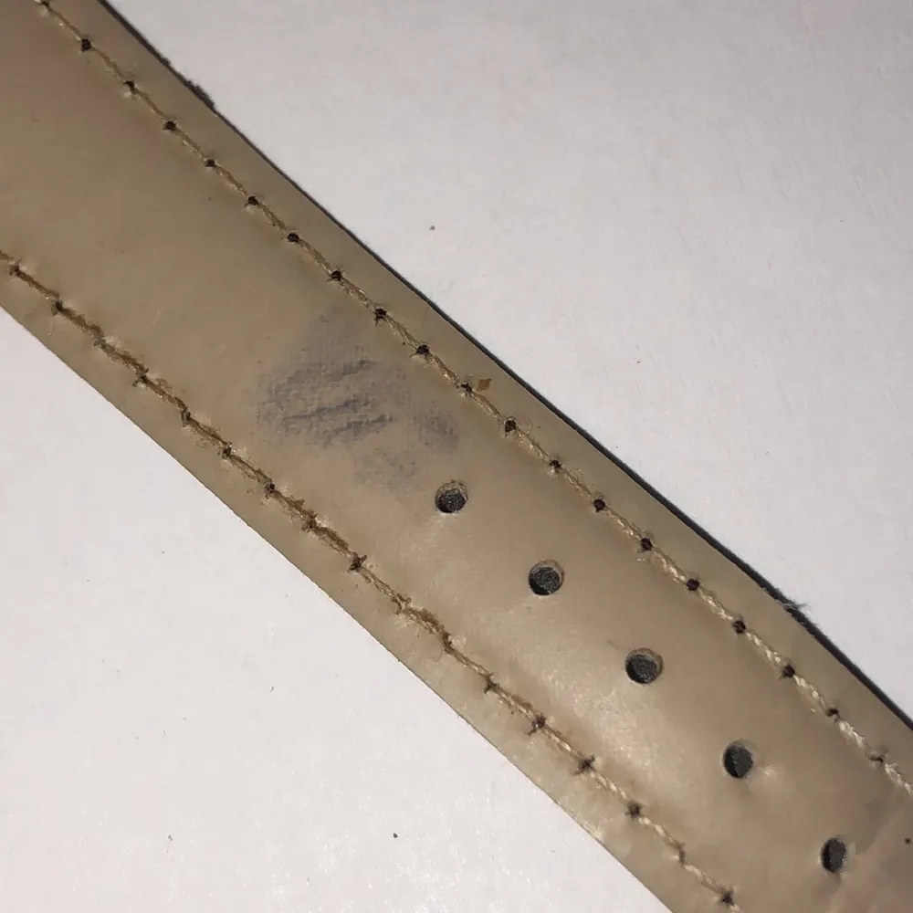 Vintage Mother of Pearl Brown Faux Leather Band Boho Retro Watch Wristwatch - Image 8