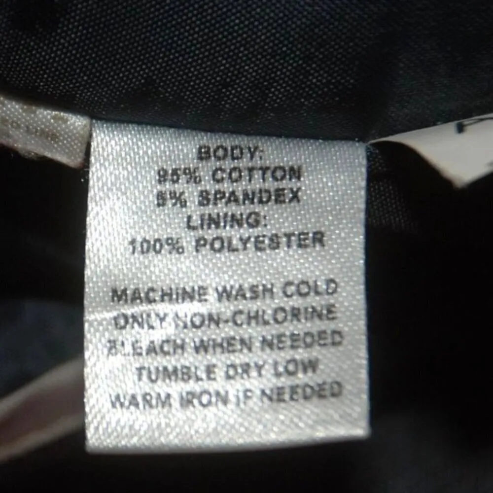 Ann Taylor LOFT Ladies Dark Blue Skirt Size 6 Petite Pockets Lined Slit Career - Image 8