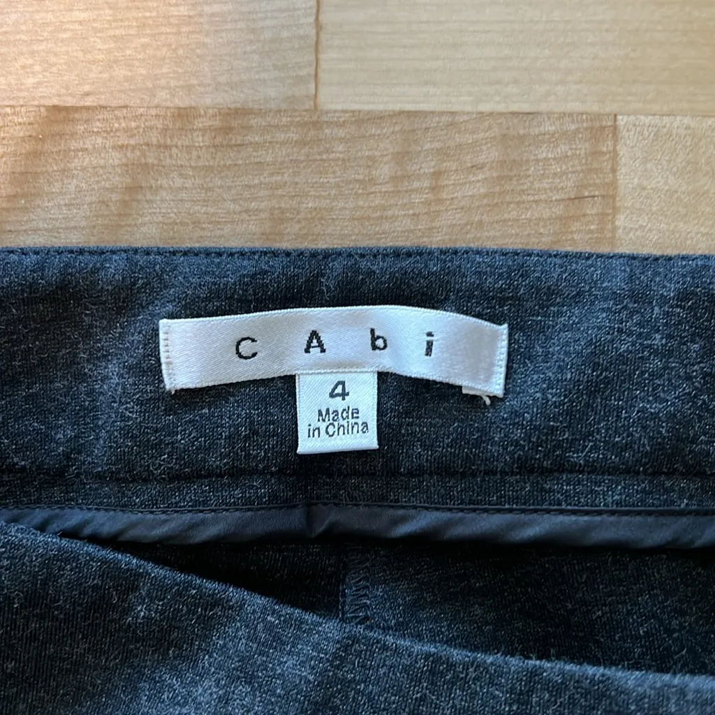 CAbi Mid-Rise Audrey Stretch Ponte Skinny Ankle Legging Pants, #967, Size 4 - Image 9