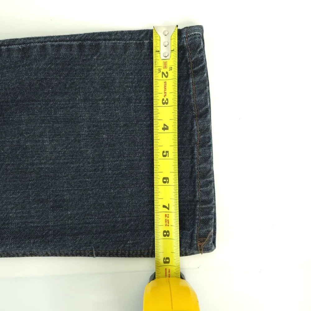 BandolinoBlu Cali Modern Boot Cut Jeans Womens Size 10 Stretch Dark Wash Blue - Image 11