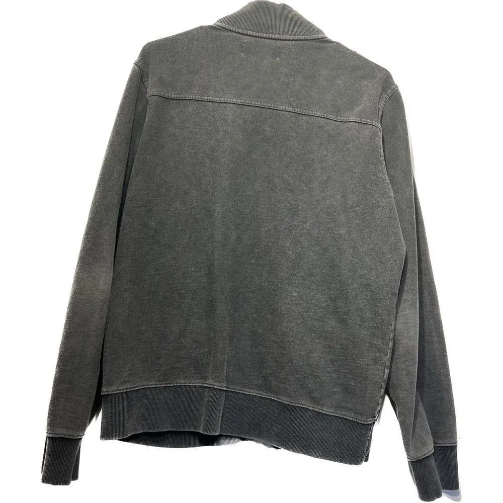 Standard cloth, adult size, medium, full, zip, jacket with zip pockets‎ Gray - Image 7